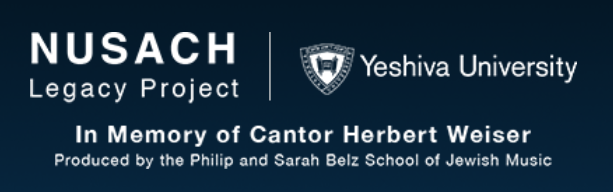 Nusach Legacy Project by Yeshiva University